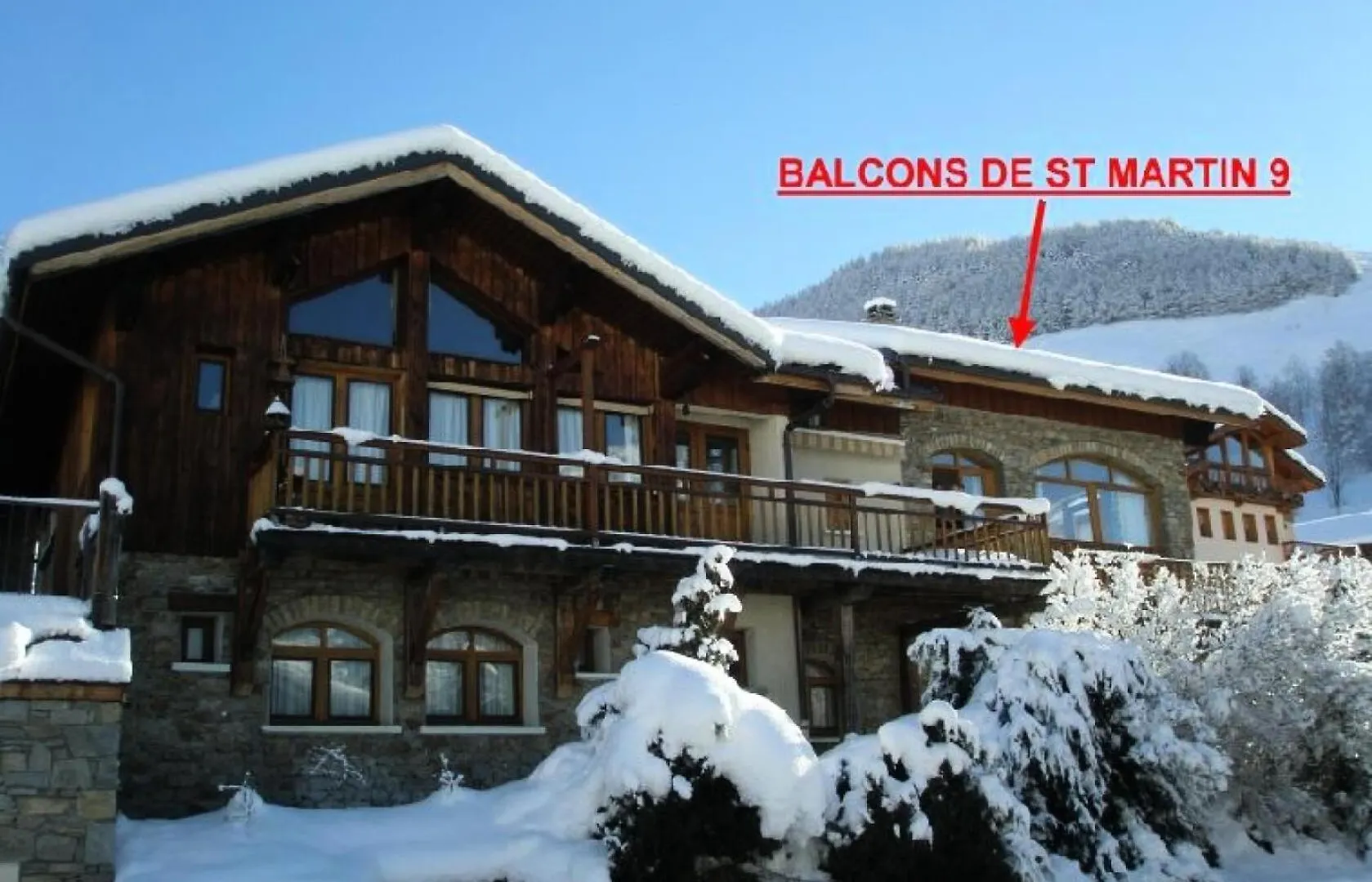 Residence Balcons De St Martin - Beau Chalet 10 Personnes Dans St Martin De Belleville Mae-4344 Saint-Martin-de-Belleville Apartment